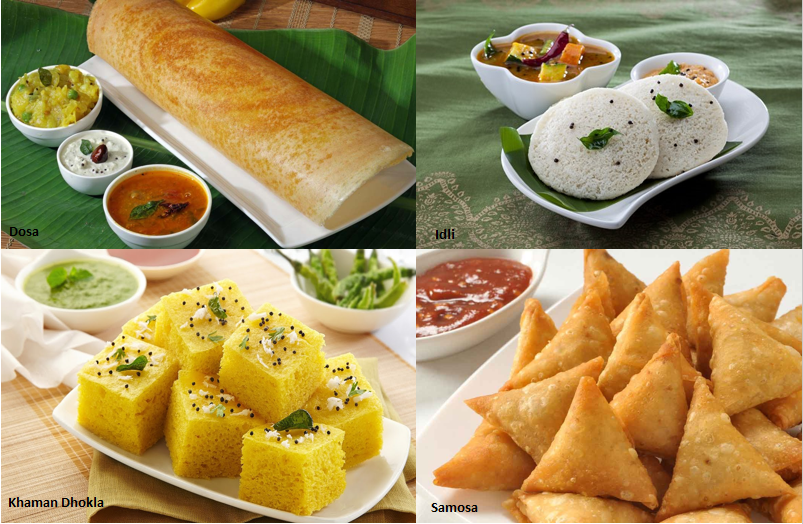 North vs South Indian food