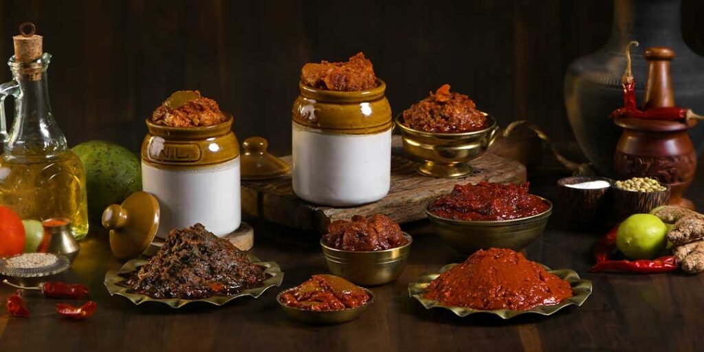 Indian chutneys and pickles